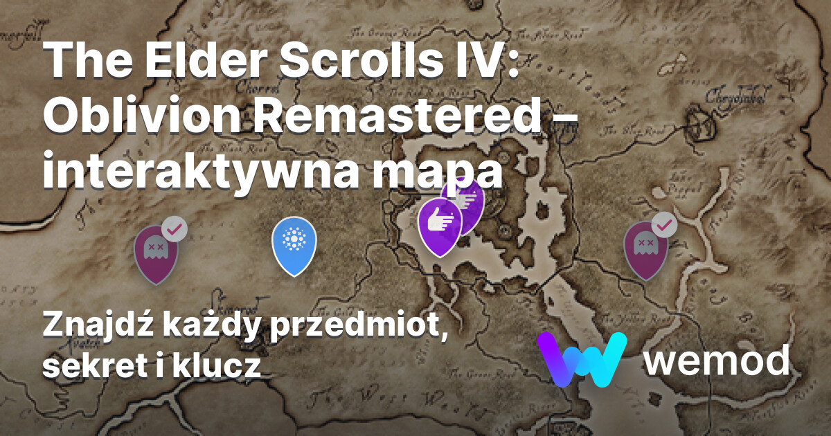 The Elder Scrolls IV: Oblivion Remastered Interactive Maps | Wand