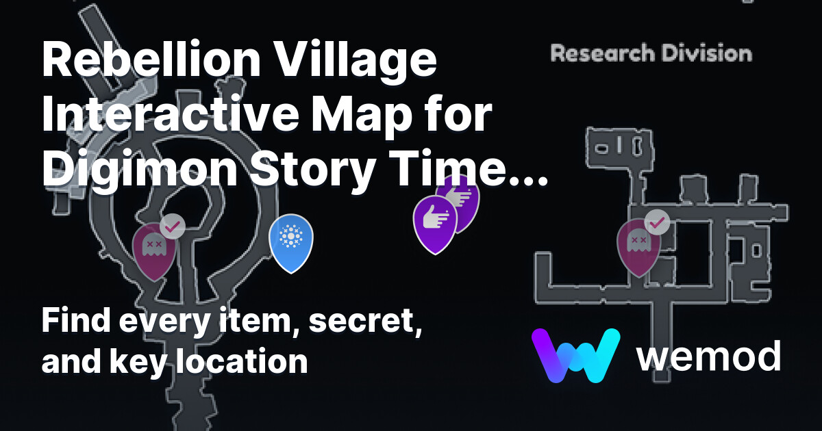 Digimon Story Time Stranger向けRebellion Villageマップ | Wand