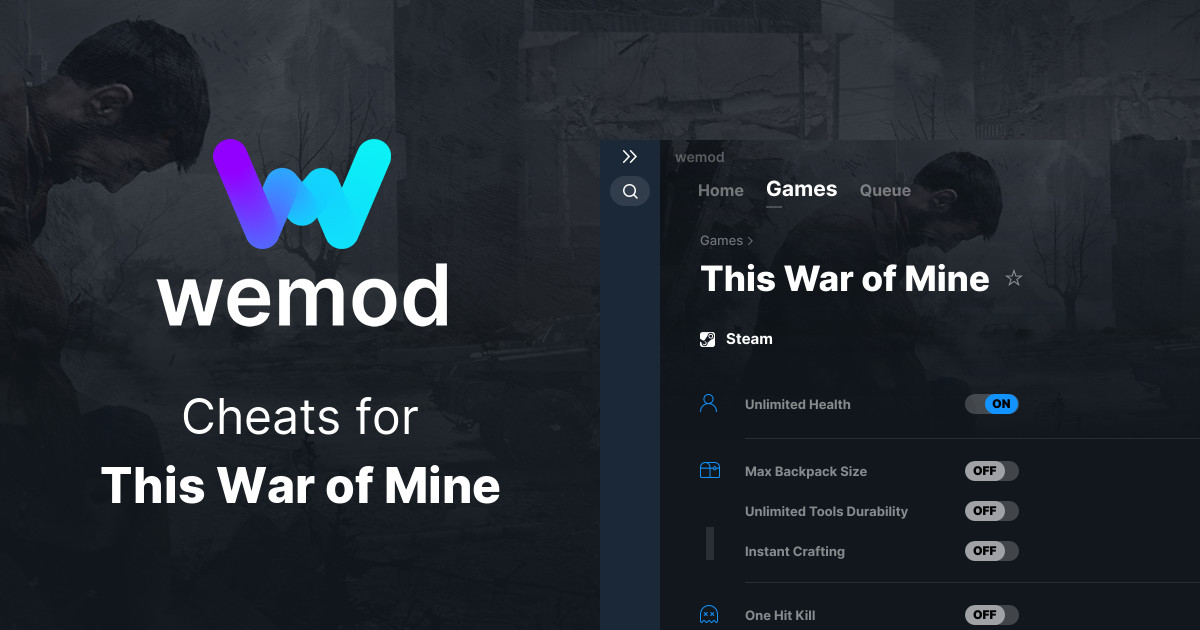 This War Of Mine Cheats And Trainers For Pc Wemod