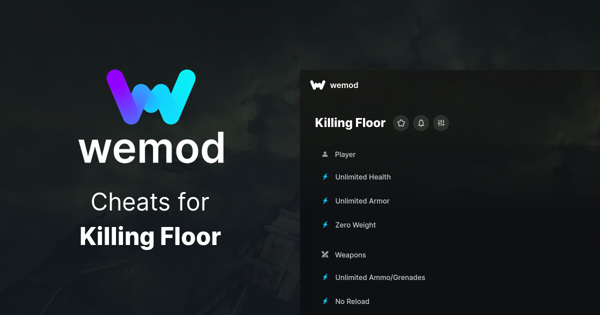 Killing Floor Achievements for Steam WeMod