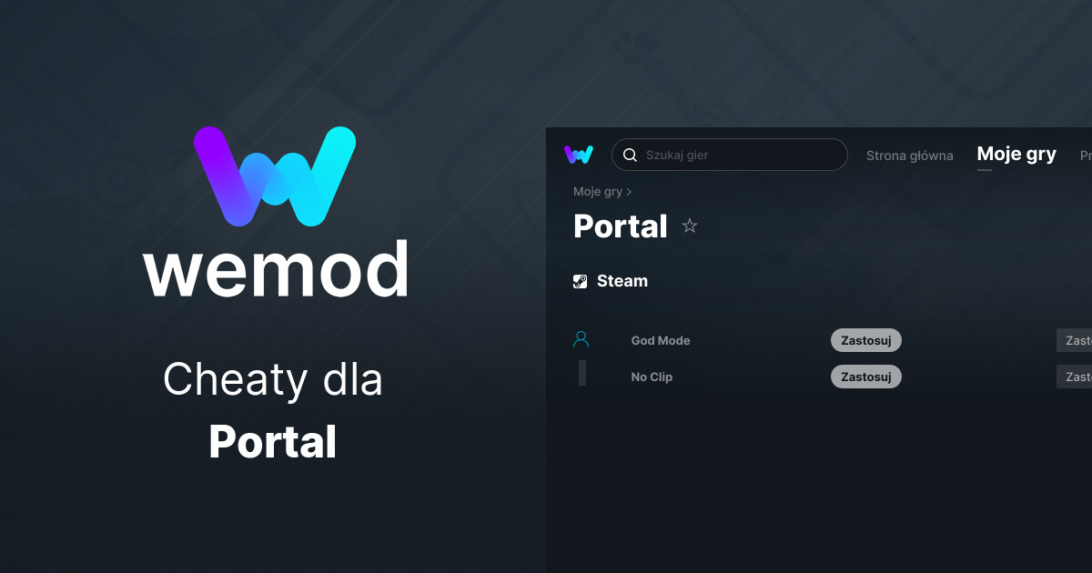Portal cheatów i trainerów dla PC WeMod