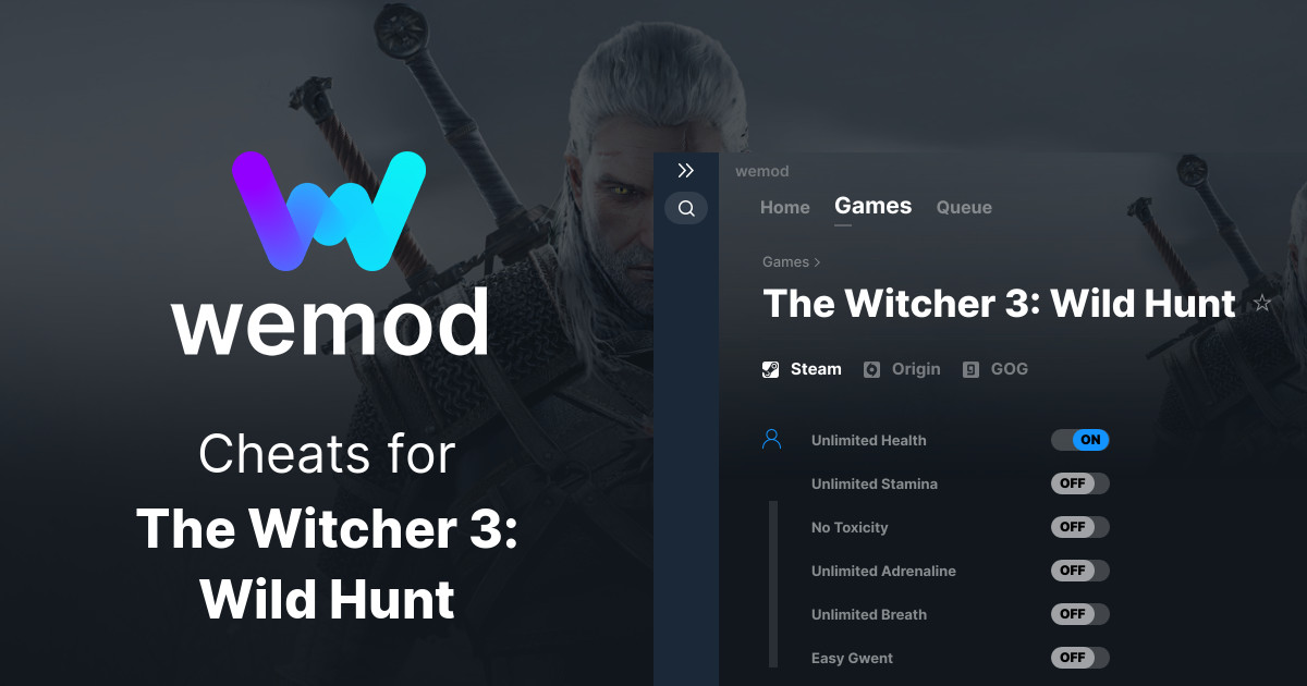 cheat codes for witcher 3 wild hunt for pc