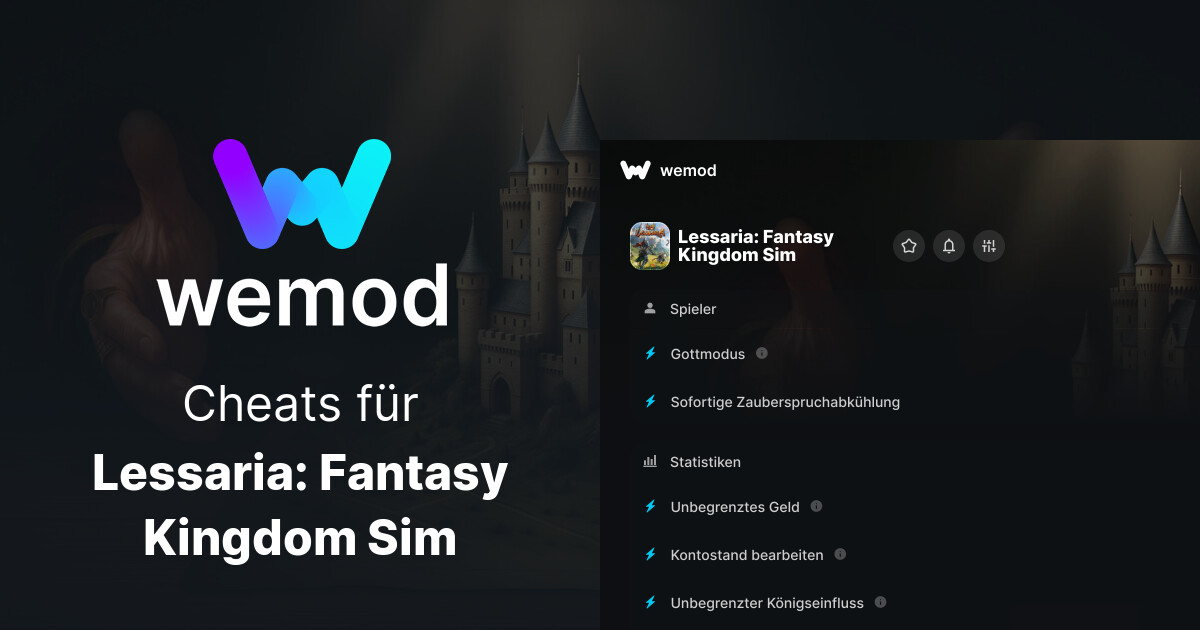 Lessaria: Fantasy Kingdom Sim Cheats und Trainer für PC - WeMod