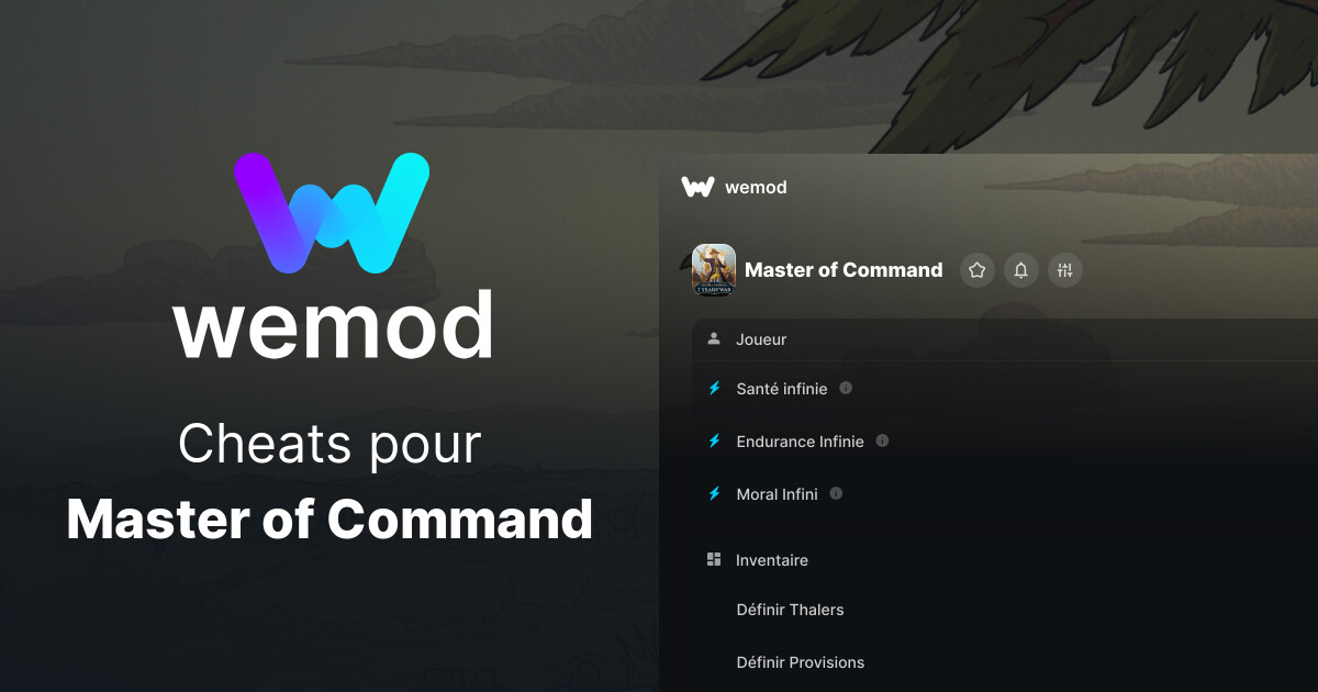 Succès Steam pour Master of Command – WeMod