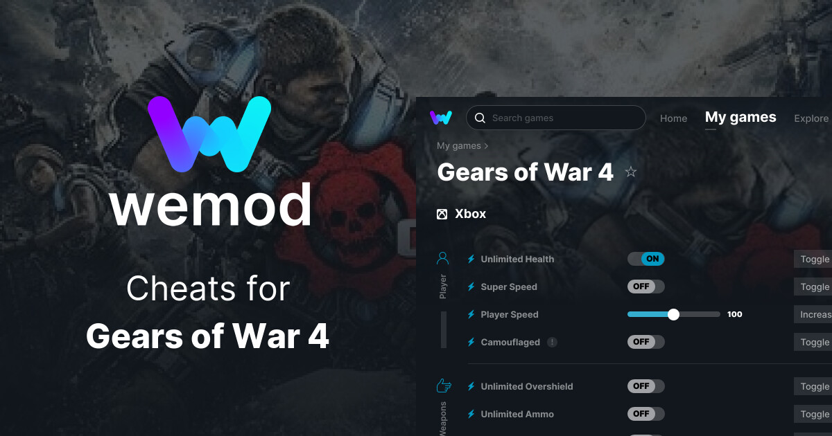 Any Gears of War Judgment Campaign Mods? - Xbox Gaming - WeMod Community