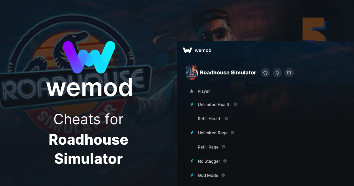 Roadhouse Simulator Cheats & Trainers for PC | WeMod