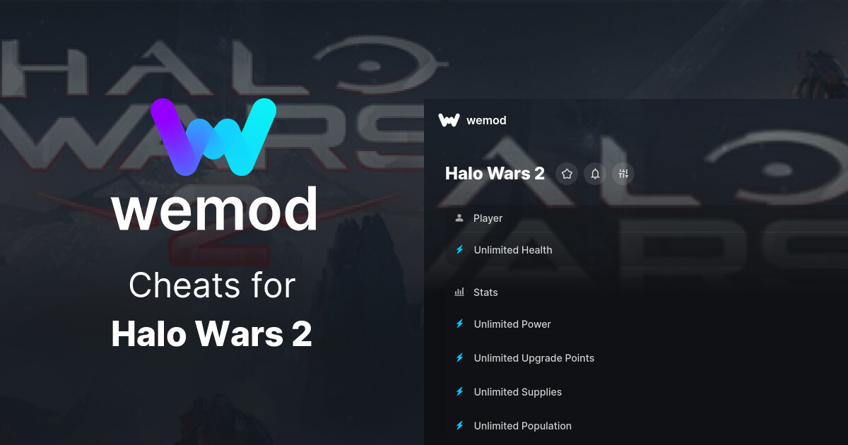Halo Wars 2 Cheats & Trainers for PC | WeMod