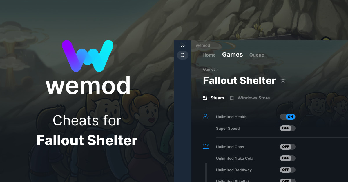 fallout shelter pc console commands