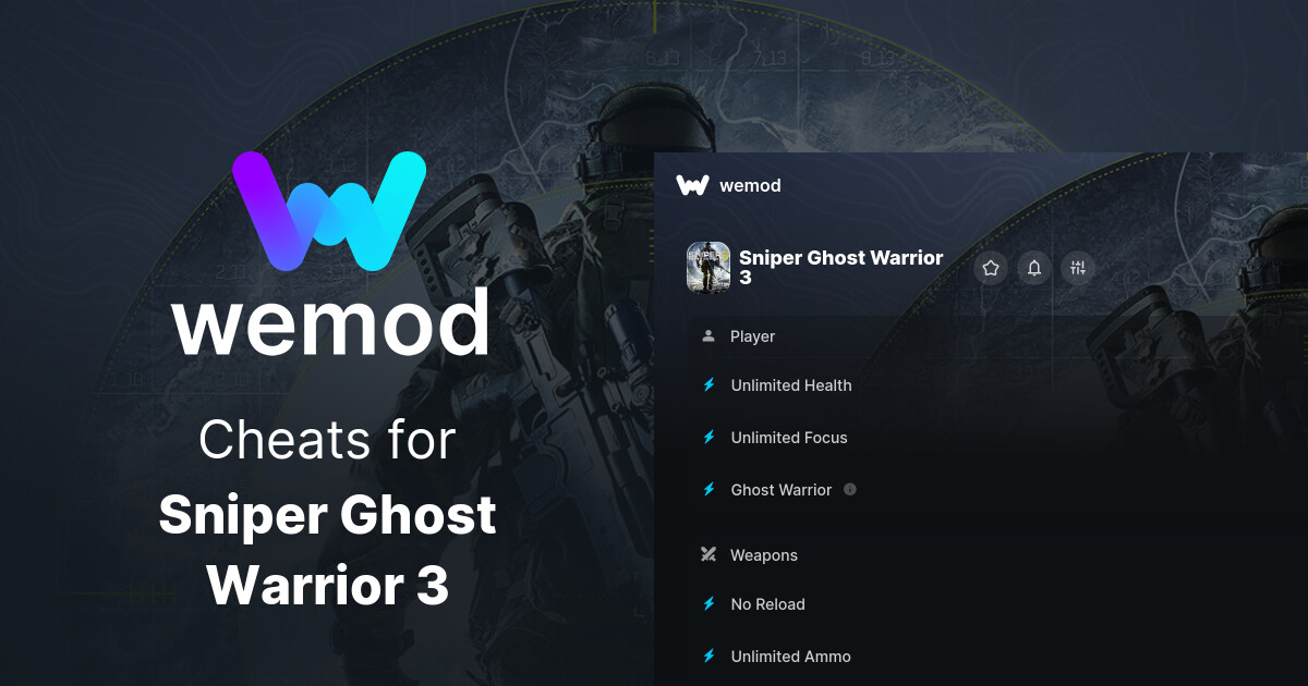 sniper ghost warrior 3 multiplayer cheats