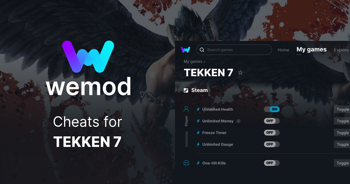 TEKKEN 7 Cheats and Trainers for PC WeMod