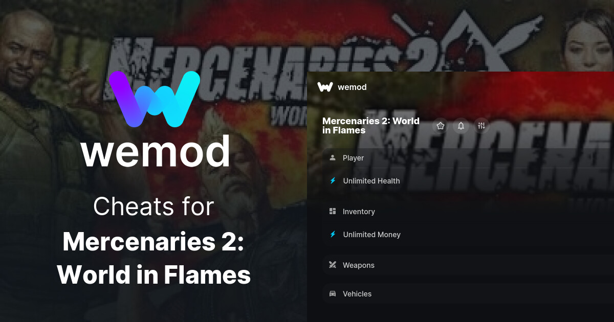 mercenaries 2 world in flames cheats ps3