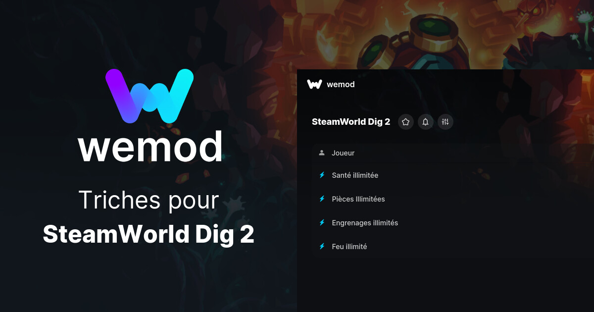 Steam Dig Succès Steam pour SteamWorld Dig 2 – WeMod