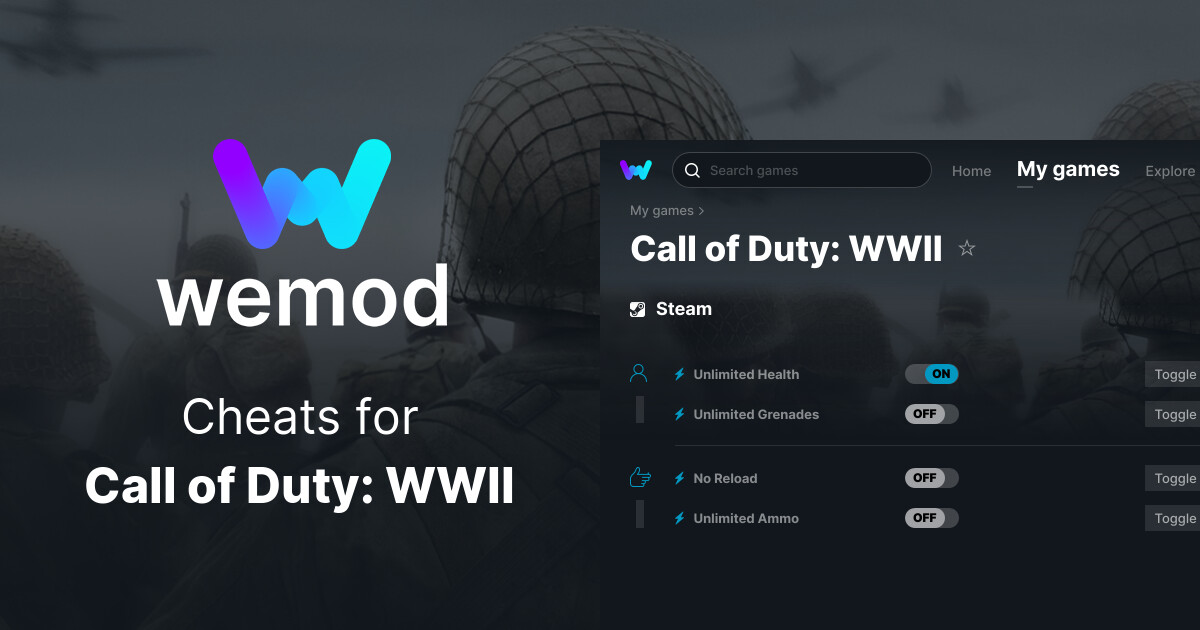 Call of Duty: WWII Cheats and Trainer for Steam - Trainers - WeMod