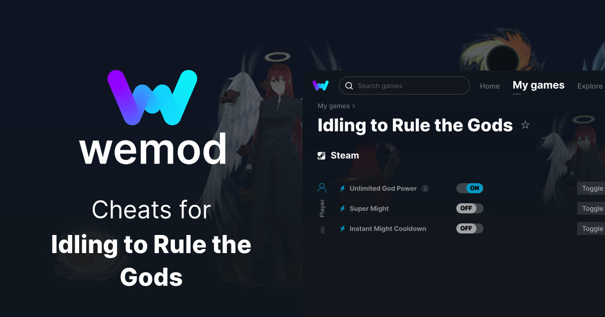 Idling to Rule the Gods Cheats and Trainers for PC - WeMod