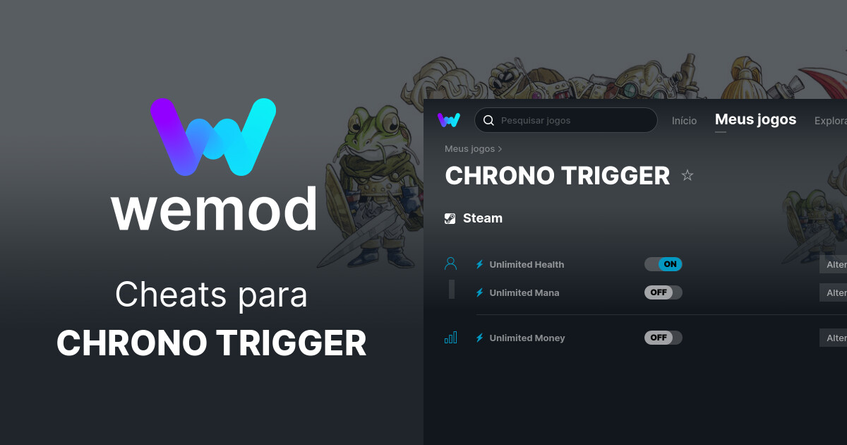 Cheats E Trainers Para CHRONO TRIGGER No PC WeMod   V3 