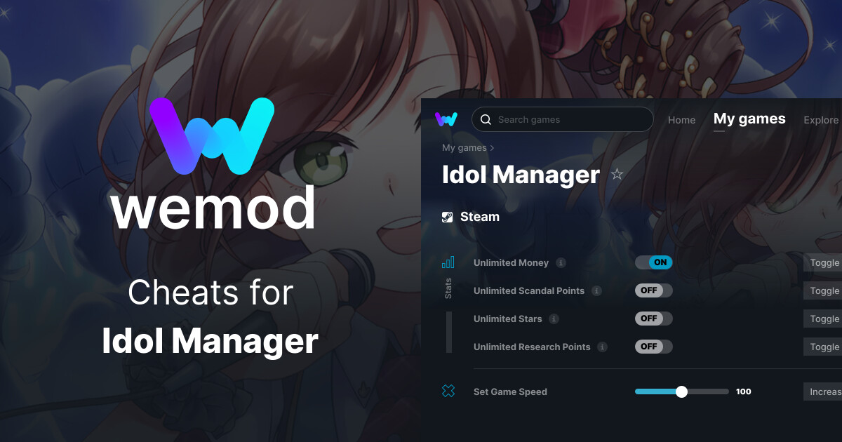 idol manager stats