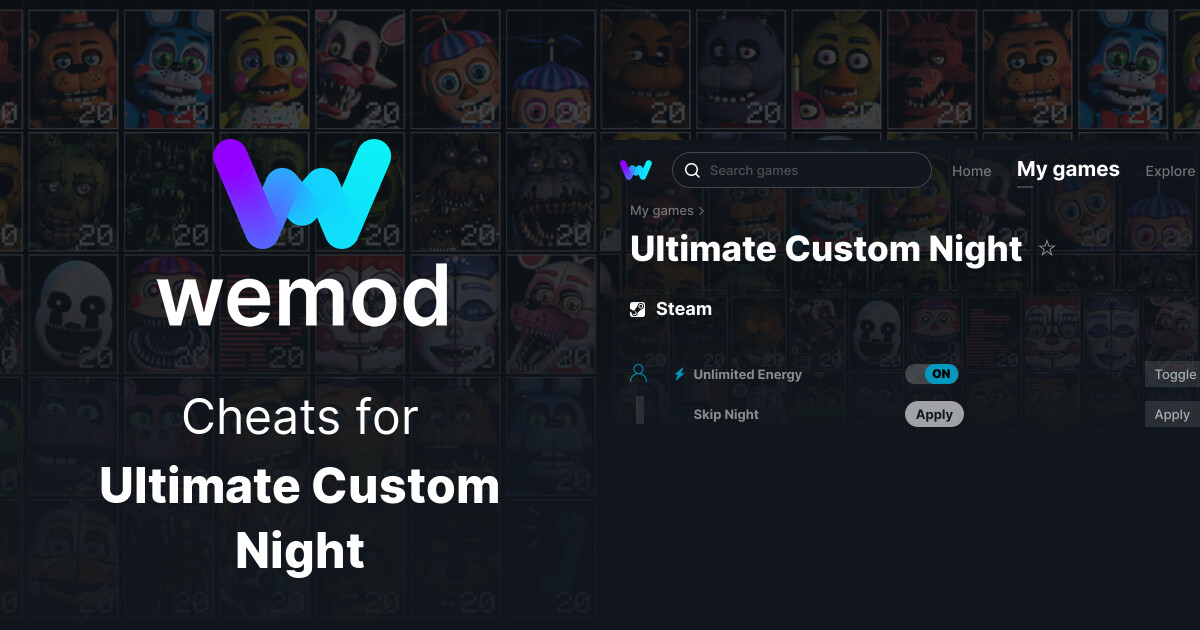 Ultimate Custom Night on Steam