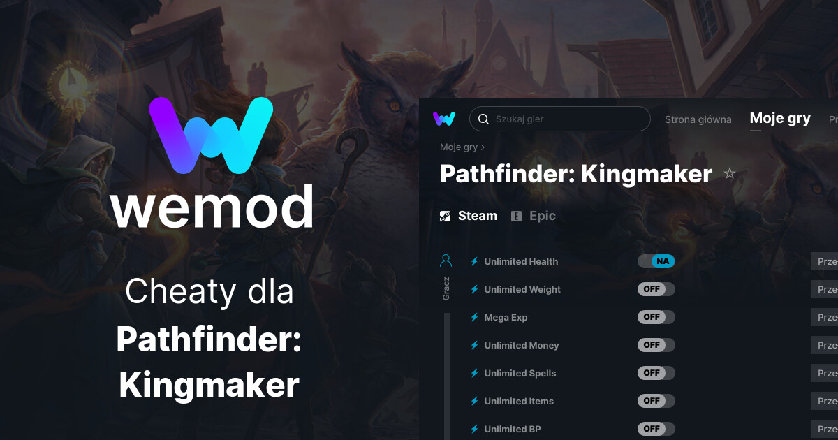 Pathfinder Kingmaker Cheat W I Trainer W Dla PC WeMod   V3 