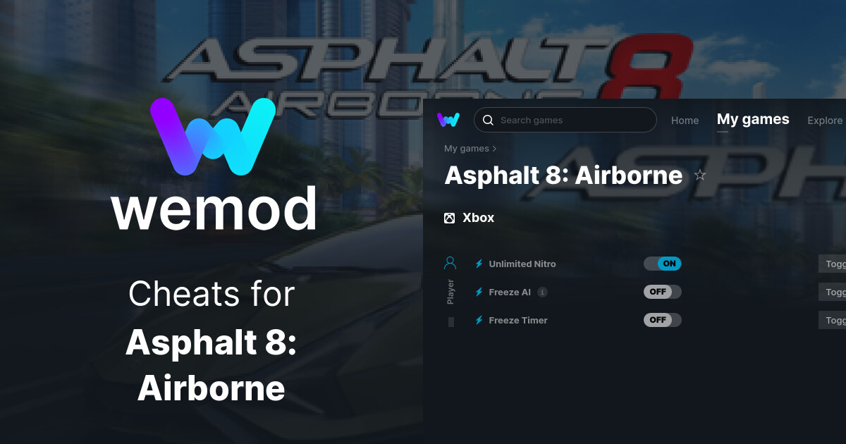 Asphalt 8: Airborne for Windows 10 (Windows) - Download