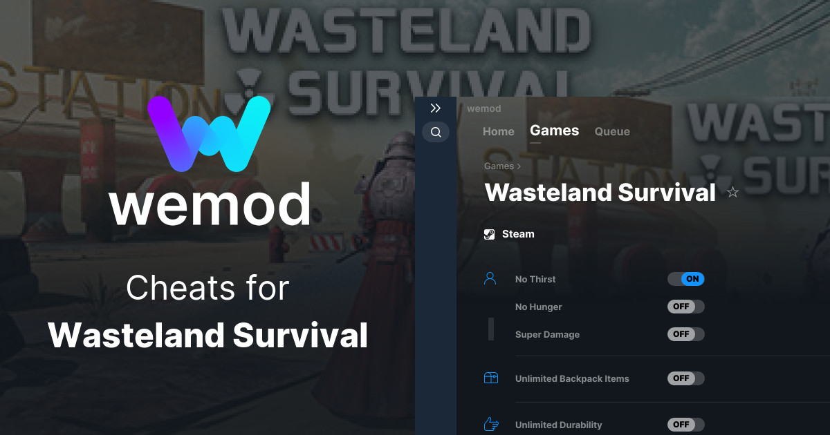 Wasteland Survival Cheats And Trainers For PC WeMod   V3 