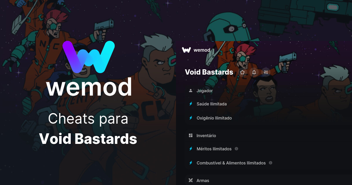 Conquistas de Void Bastards para Steam | WeMod