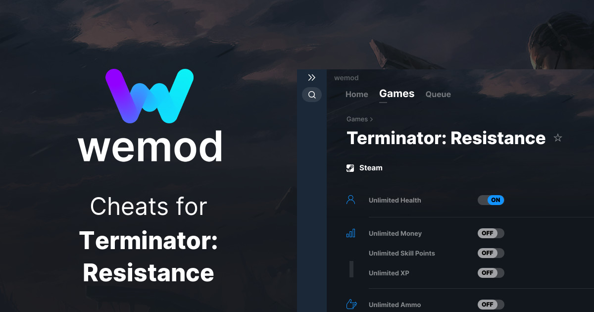 terminator resistance cheat table