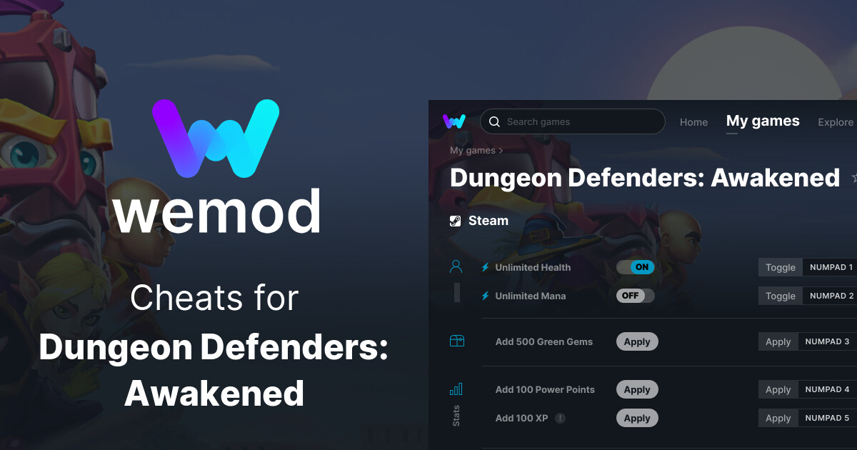 Giveaway: Ten Steam Codes For Dungeon Defenders: Awakened