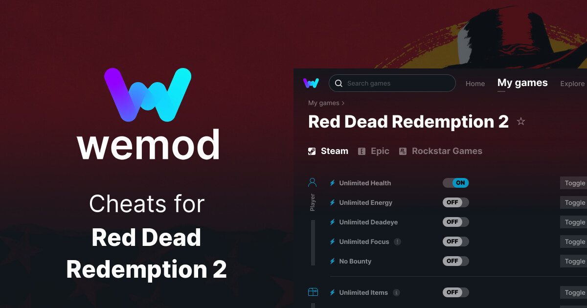 Red Dead Redemption 2 Cheats - WeMod