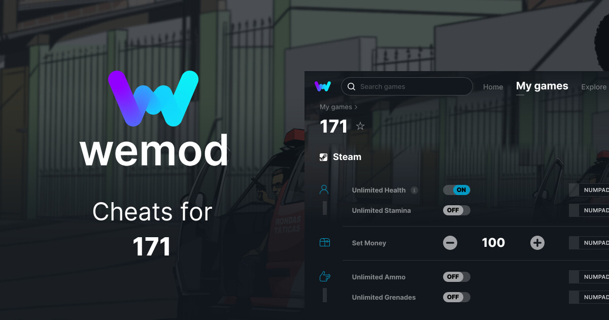 171 Cheats And Trainers For PC - WeMod