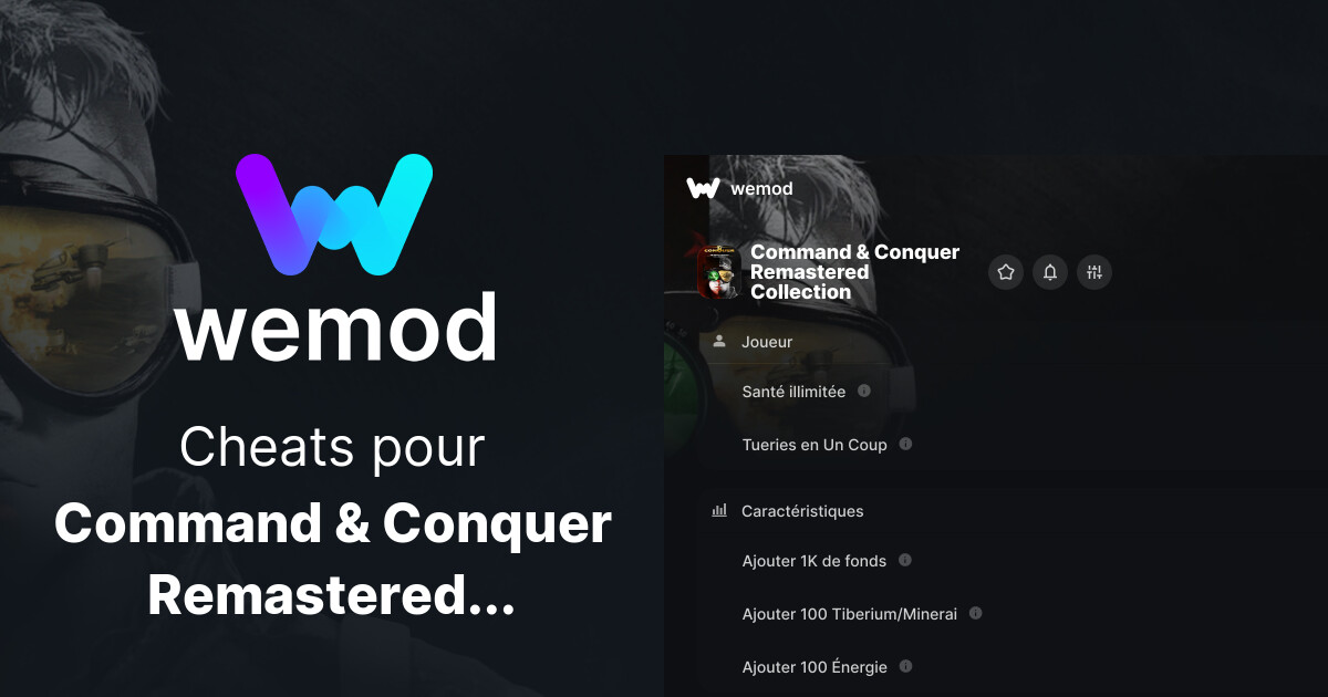 Cheats et trainers pour Command & Conquer Remastered Collection sur PC ...