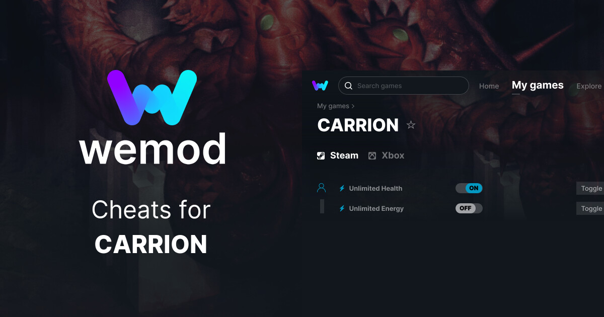 Carrion, Mod