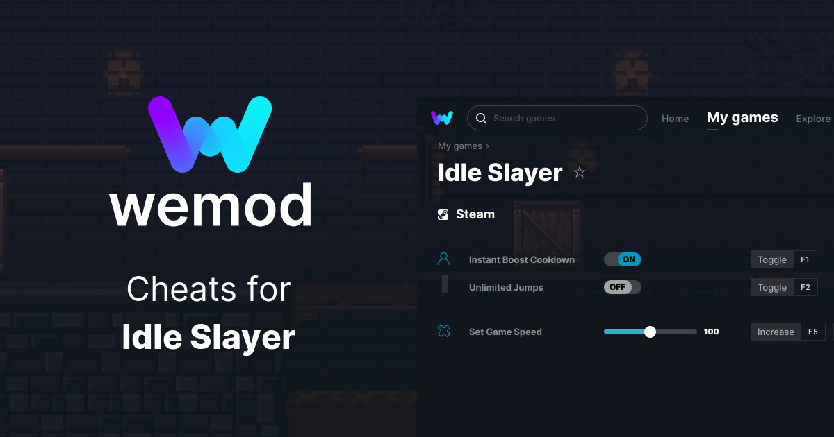 Idle Slayer Cheats and Trainers for PC WeMod