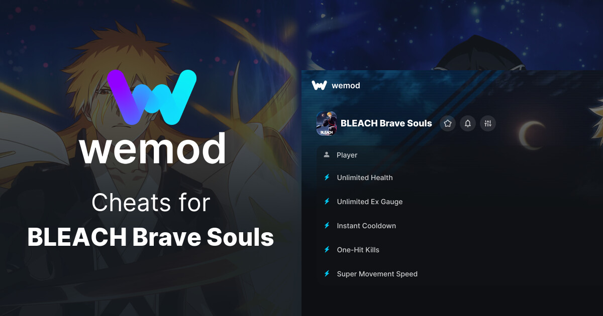 BLEACH Brave Souls Cheats and Trainers for PC WeMod