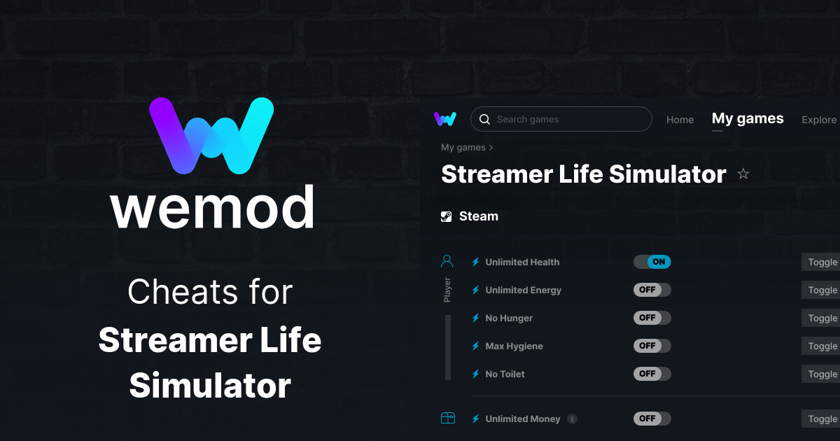 Buy Streamer Life Simulator PC Steam key! Cheap price