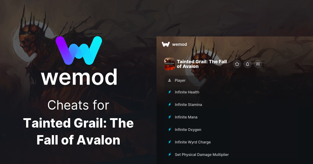 Tainted Grail: The Fall of Avalon Cheats & Trainers for PC | WeMod