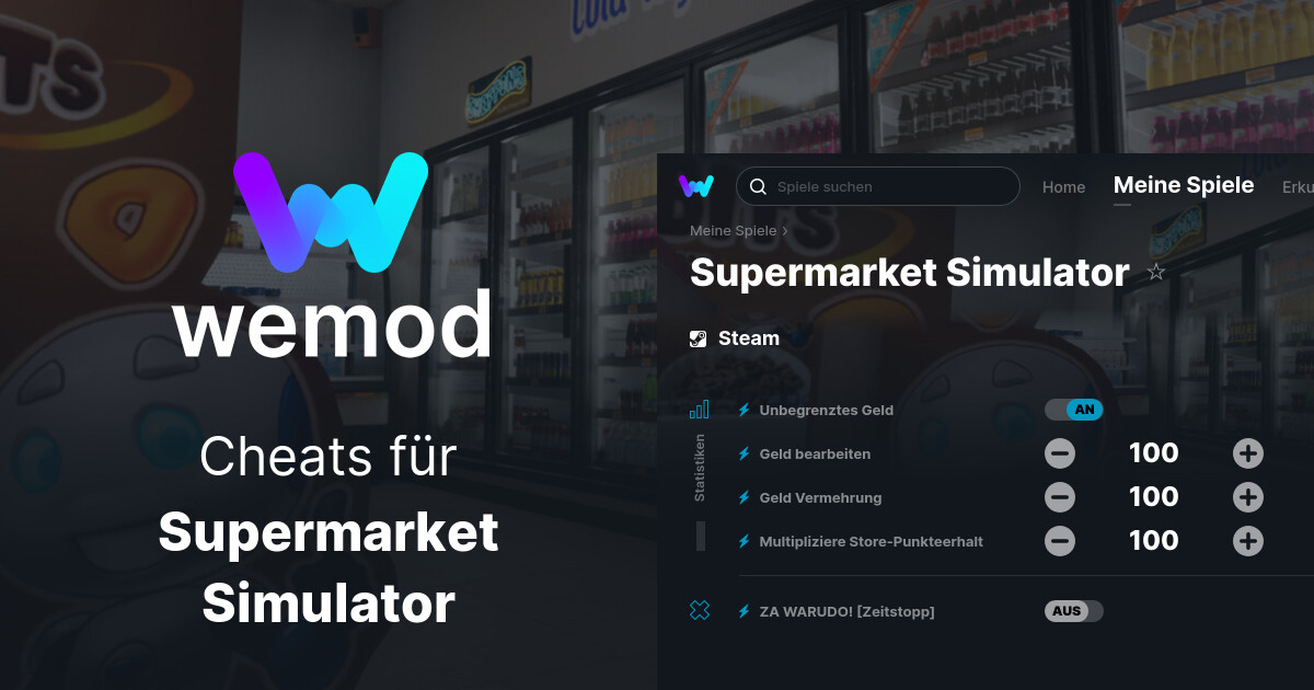 supermarket simulator trainer