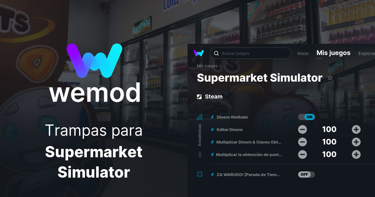 supermarket simulator trainer