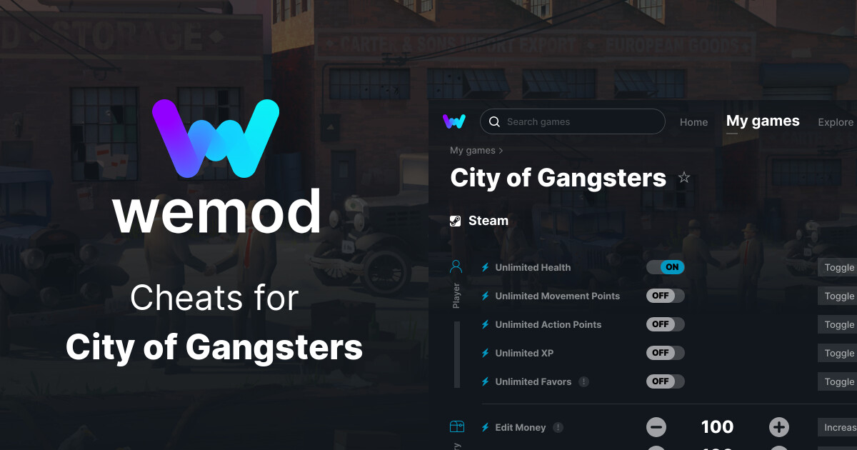 city of gangsters cheats