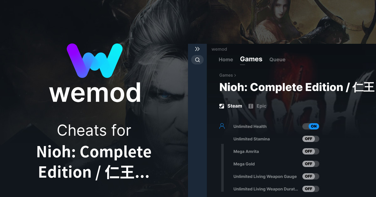 Nioh Complete Edition 仁王 Complete Edition Cheats And Trainers For Pc Wemod