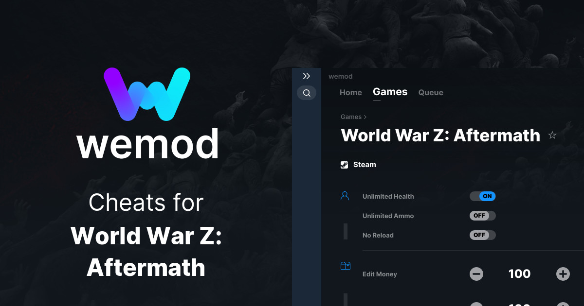 World War Z Aftermath Cheats And Trainers For Pc Wemod