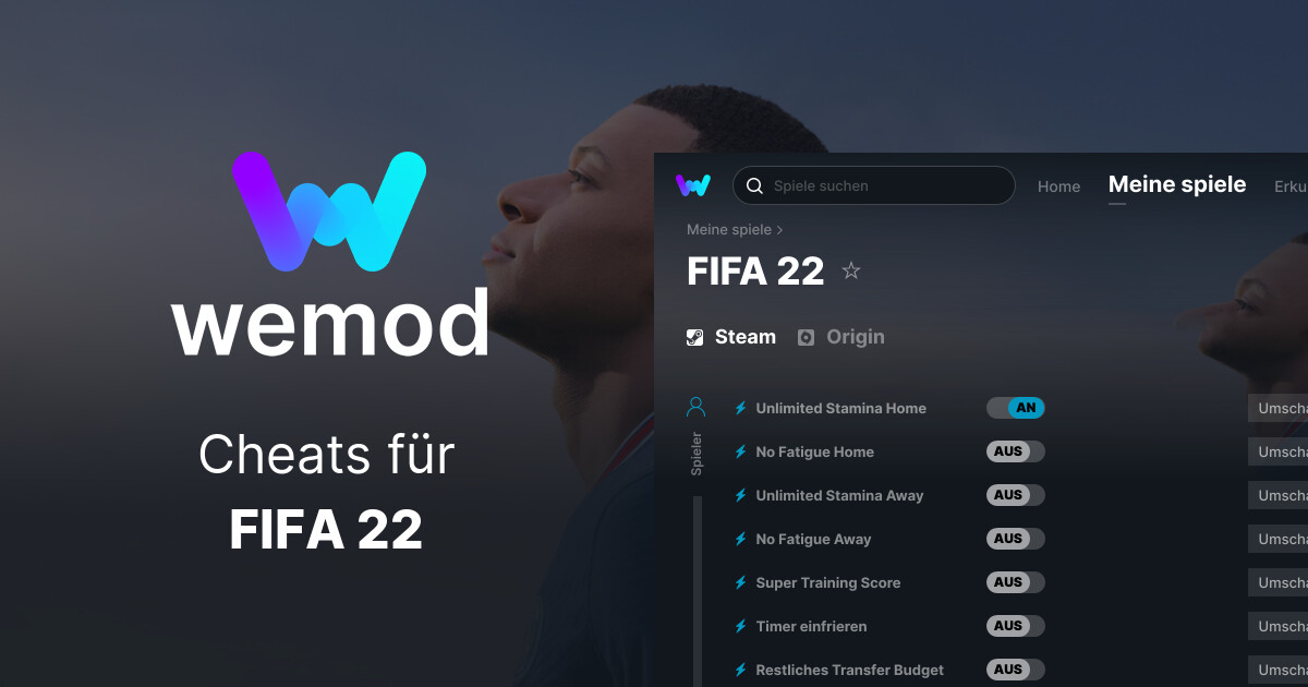 FIFA 22 Cheats & Trainer für PC | WeMod