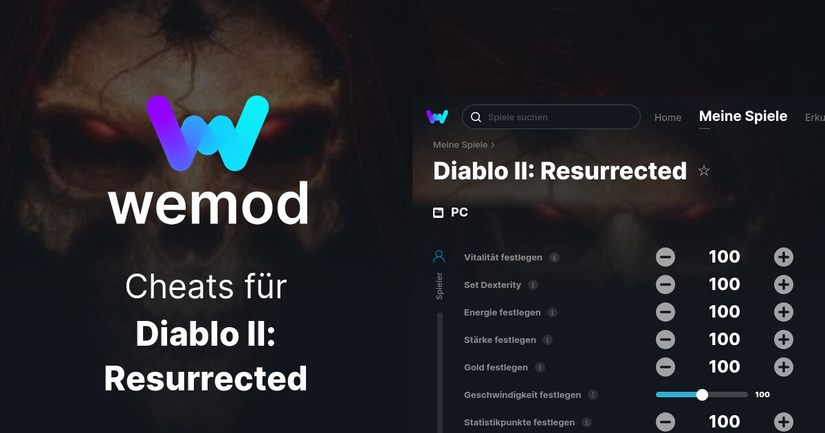 Diablo II: Resurrected Cheats & Trainer Für PC | WeMod