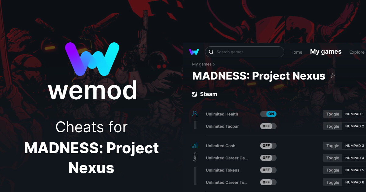 MADNESS: Project Nexus no Steam