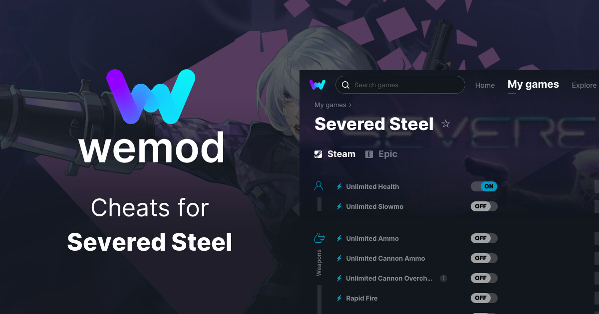 Severed Steel Cheats and Trainers for PC WeMod