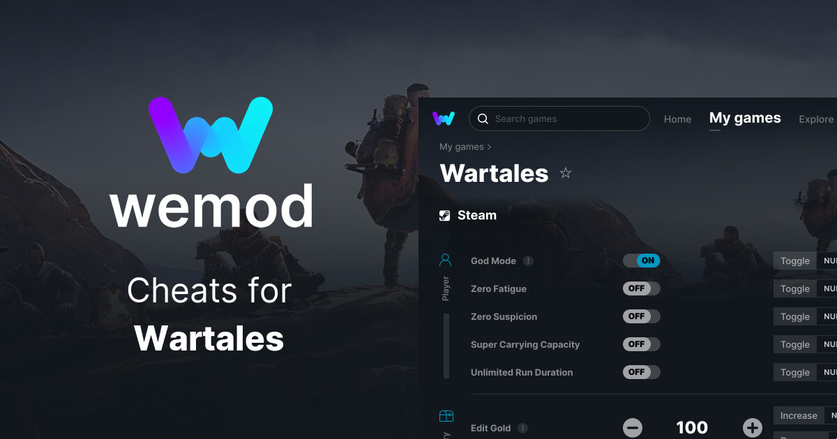 Wartales Cheats and Trainers for PC WeMod