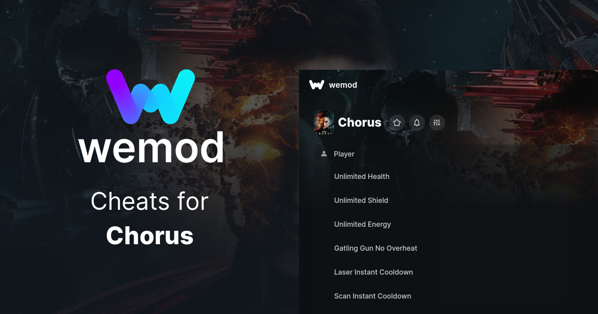 Chorus Cheats & Trainers for PC | WeMod