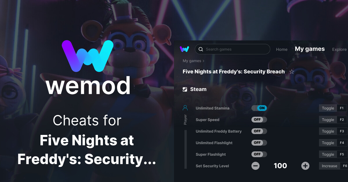 Five Nights at Freddy's: Security Breach Achievements - Steam 