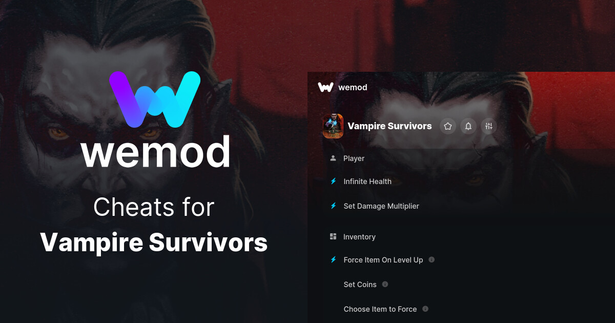 Vampire Survivors Cheats