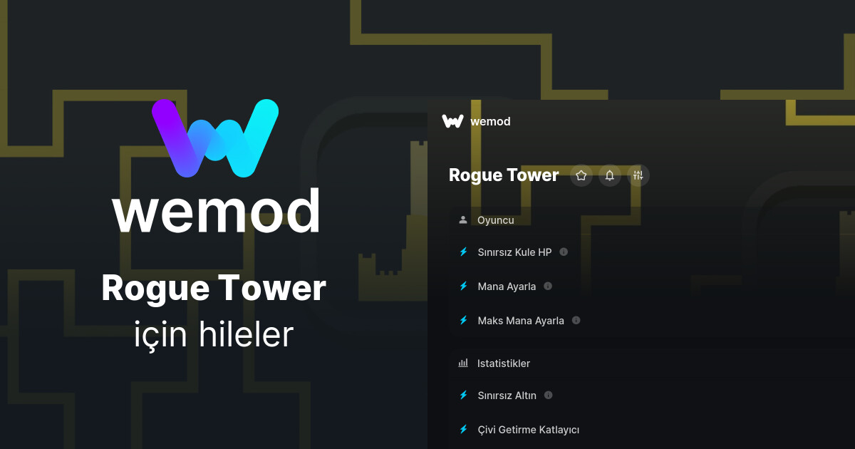 PC İçin Rogue Tower Hileleri ve Öğreticileri - WeMod