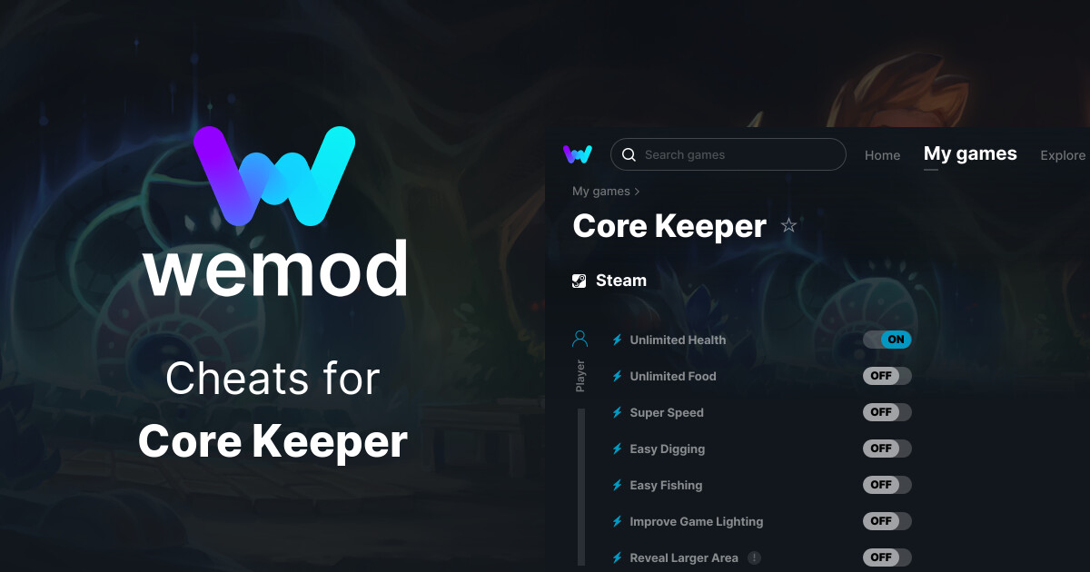 Core Keeper Cheats & Trainers for PC WeMod